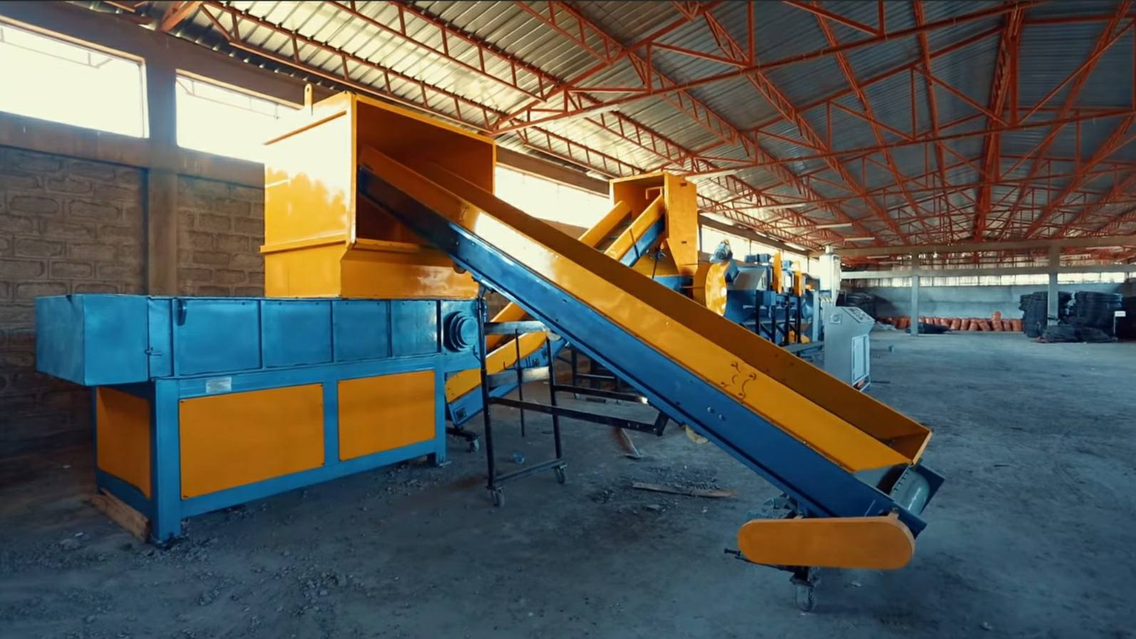 Recycle plastic Plant